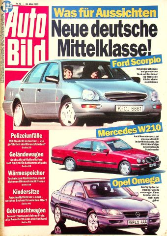 Deckblatt Auto Bild (12/1993)